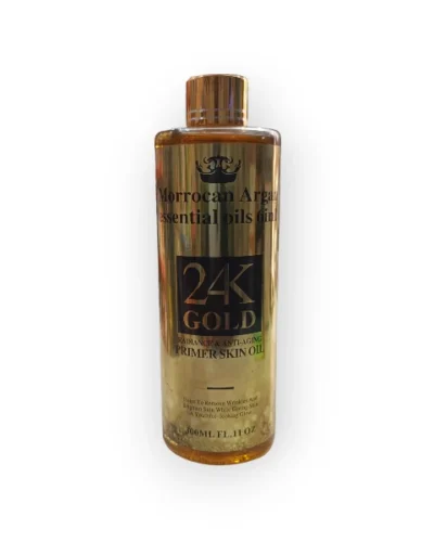 Moroccan argan essential oil 6 in 1- 24k gold