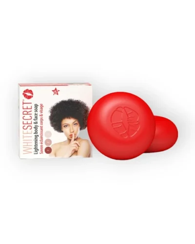 White secret lightening body-face- soap - red