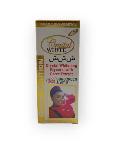 CRYSTAL WHITE WHITENING GLYCERIN WITH CARROT EXTRACT