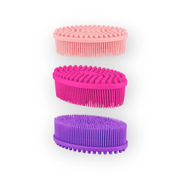 silicon exfoliating brush var