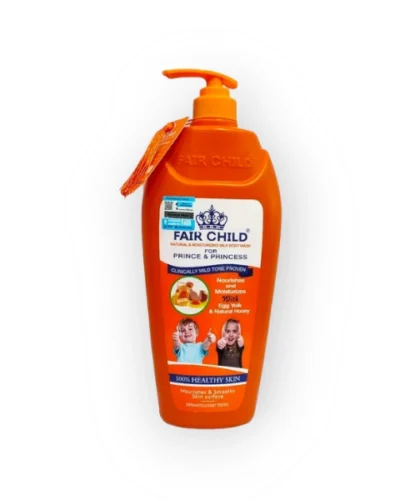 Fair child orange shower gel