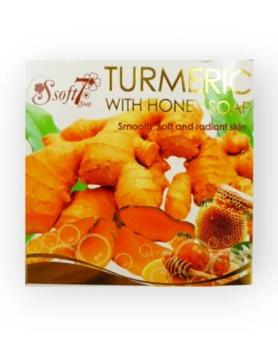 SOFT7 TURMERIC WITH HONEY SOAP..