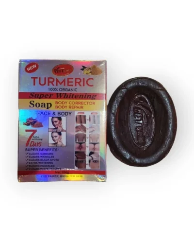 veetgold turmeric body corrector + repair face & body soap