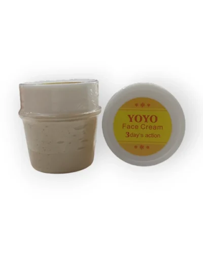 yoyo face cream 3 days action
