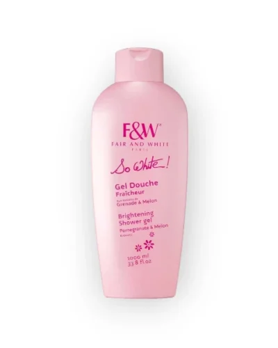 FAIR &WHITE SO WHITE BRIGHTENING SHOWER GEL 1000ML