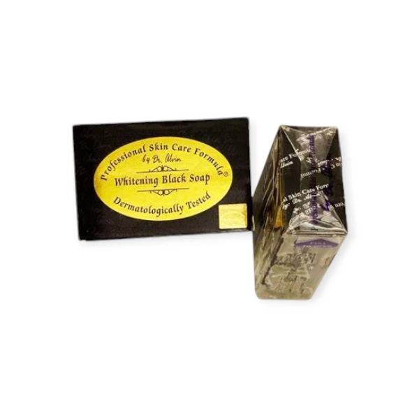 DR ALVIN WHITENING BLACK SOAP 135G – Slique Beauty Limited