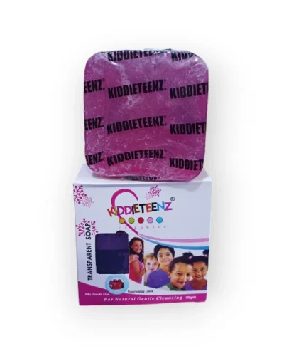 KIDDIETEENZ ORGANICS TRANSPARENT SOAP