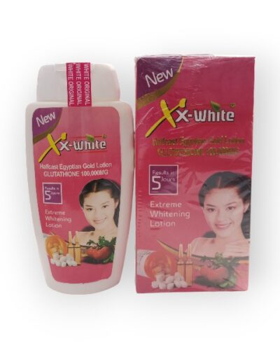 XX-WHITE HALFCAST EGYPTIAN GOLD LOTION 400ML
