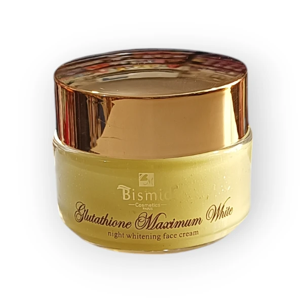 bismid glutathione maximum white BISMID GLUTATHIONE MAXIMUM WHITE FACE CREAM 50G – Slique Beauty Limited