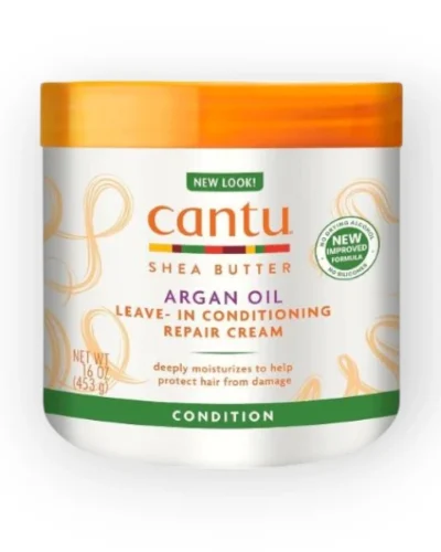 CANTU LEAVE-IN CONDITIONING REPAIR CREAM 453G - ARGAN OIL