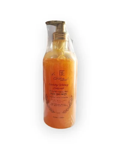 LE ASIAN WHITE EXFOLIATING BODY WASH 1000ML INTENSE