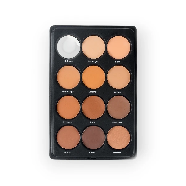 CLASSIC MAKEUP FULL POWDER PALLETE - 12 SERIES
