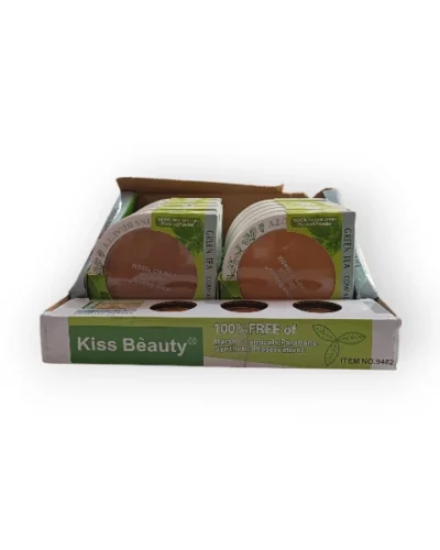 KISS BEAUTY GREEN TEA COMPACT POWDER VARIANT