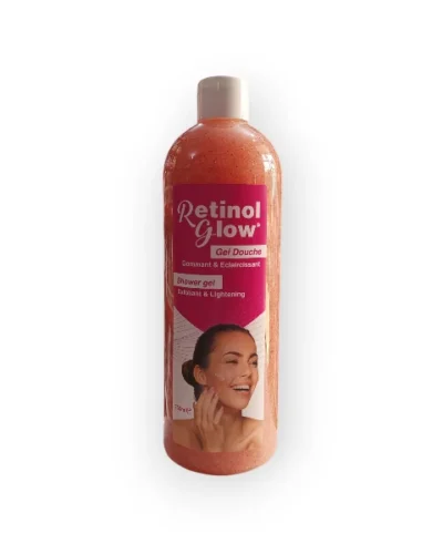 RETINOL GLOW SHOWER GEL 750ML - EXFOLIATING & LIGHTENING