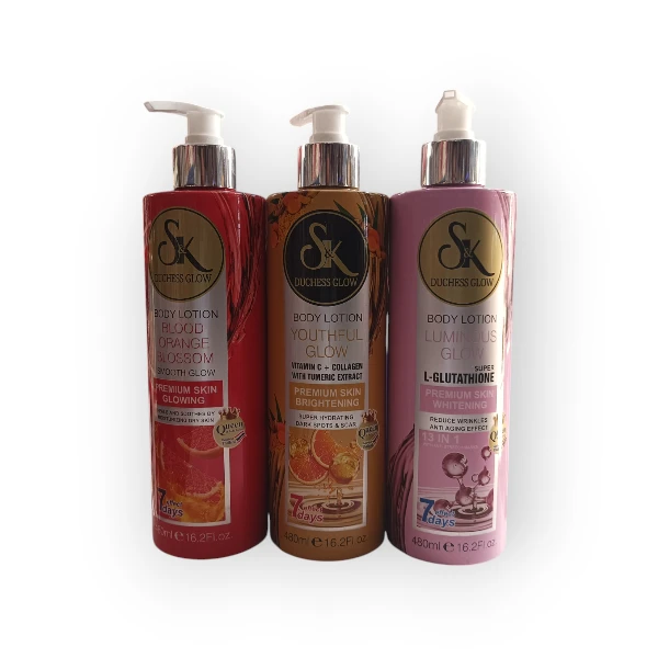 S&K DUCHESS GLOW BODY LOTION 480ML Slique Beauty Limited S&K DUCHESS GLOW BODY LOTION 480ML Slique Beauty Limited