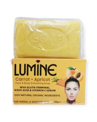 LUMINE CARROT + APRICOT EXFOLIATING SOAP 135G