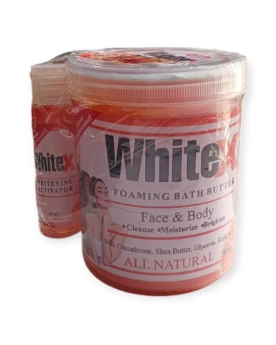 WHITE X FOAMING BATH BUTTER 500G