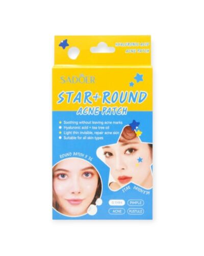 SADOER STAR + ROUND ACNE PATCH - 75 PATCHES