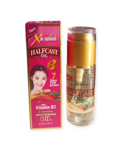 XX-WHITE HALFCAST BODY OIL 50ML
