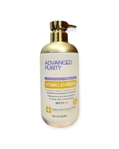 ADVANCED PURITY LOTION 500ML - VITAMIN C & TURMERIC