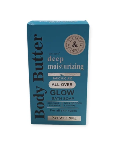 BODY BUTTER GLOW BATH SOAP 200G - SALICYLIC ACID