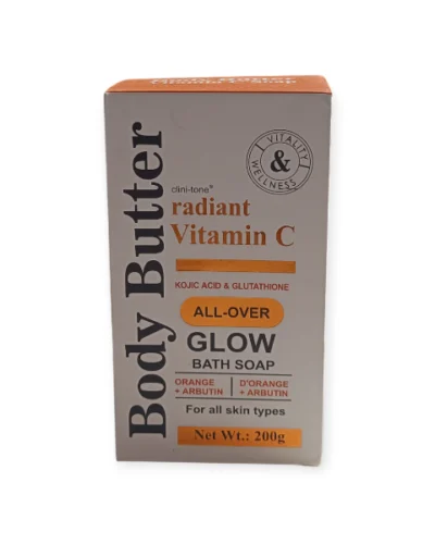 BODY BUTTER GLOW BATH SOAP 200G - VITAMIN C
