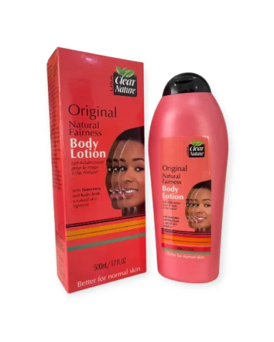 CLEAR NATURE NATURAL FAIRNESS BODY LOTION 500ML
