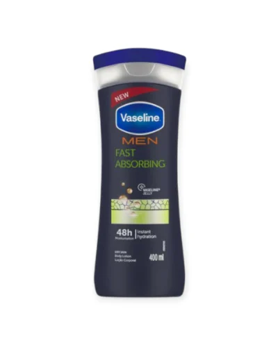 VASELINE MEN BODY LOTION 400ML - FAST ABSORBING