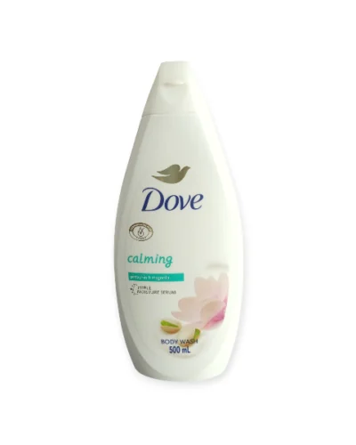 DOVE CALMING BODY WASH 500ML - PISTACHIO & MAGNOLIA..