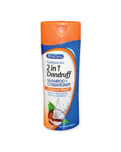 XTRACARE 2IN1 DANDRUFF SHAMPOO+CONDITIONER 400ML - COCONUT WATER