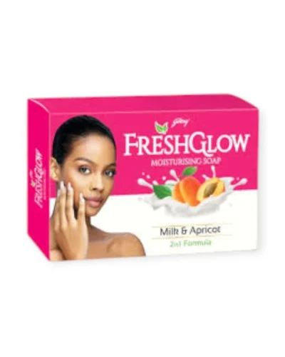 FRESH GLOW MOISTURISING BAR 130G - MILK & APRICOT