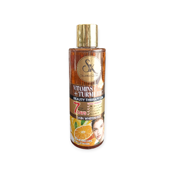 S&K DUCHESS GLOW BEAUTY THERAPY OIL 300ML – VITAMIN C + TURMERIC