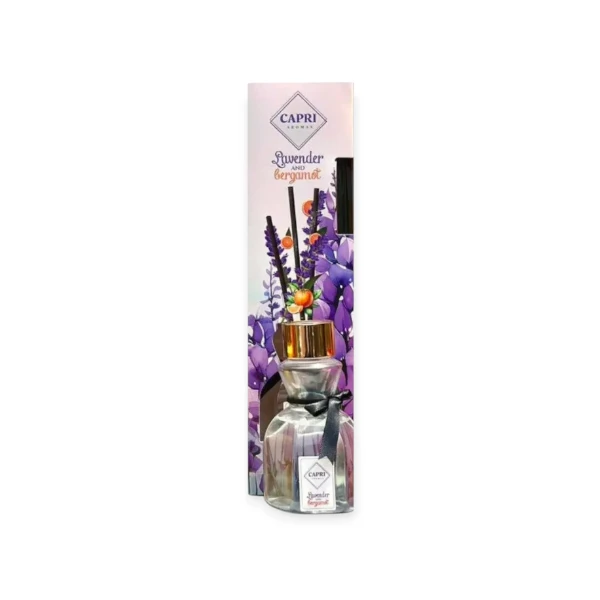 CAPRI REED DIFFUSER 100ML – LAVENDER & BERGAMOT