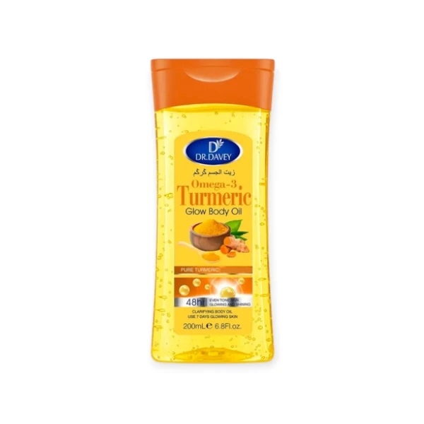 DR DAVEY GLOW BODY OIL 200ML – TURMERIC